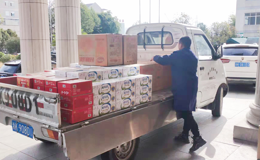 抗擊疫情，浙江正達環(huán)保向蓮都區(qū)衛(wèi)健委和疾控中心捐贈物資(圖1)